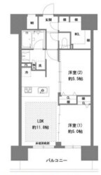 ラグゼナ八王子横山町の物件間取画像